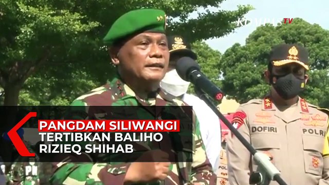 Pangdam Siliwangi Siap Tertibkan Baliho Rizieq Shihab yang Tak Berizin