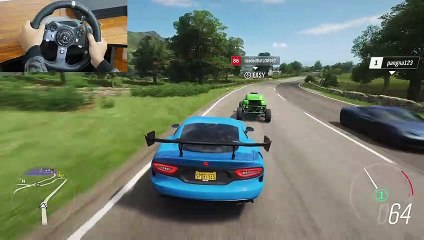 Dodge Viper | Forza Horizon 4 | Steering Wheel Plus (Paddle Shifters)