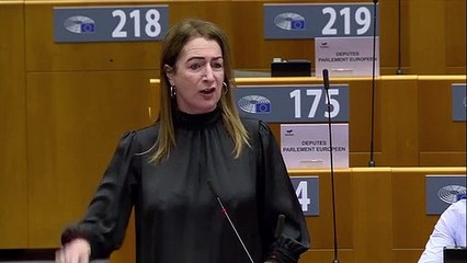 Clare Daly: "Hi ha gent aquí que no vol sentir a parlar sobre Catalunya"