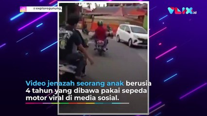 Jasad Bocah Digendong Naik Motor karena Tak Dapat Ambulans
