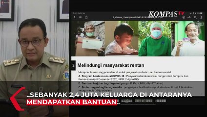Anies: Stabilitas Sosial Jakarta di Tengah Pandemi Tak Gratis