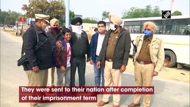 24 Pakistani prisoners sent back to their nation via Attari-Wagah border