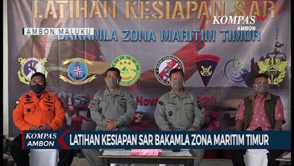 Latihan Kesiapan Sar Bakamla Zona Maritim Timur