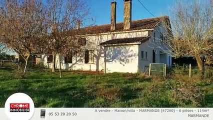 A vendre - Maison/villa - MARMANDE (47200) - 6 pièces - 114m²
