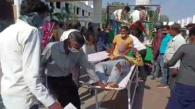 यात्री बस और आयशर की भिड़ंत एक दर्जन से ज्यादा घायल, एक की मौत