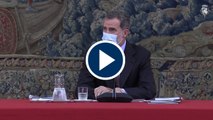 El Rey Felipe VI en cuarentena tras un contacto con un positivo