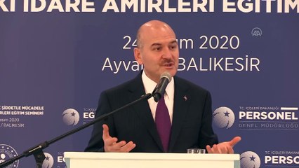 BALIKESİR - Soylu: 'KADES'te çok önemli yol aldık'