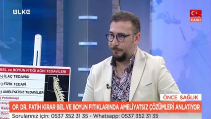 Önce Sağlık - Fatih Kırar | 24 Kasım 2020