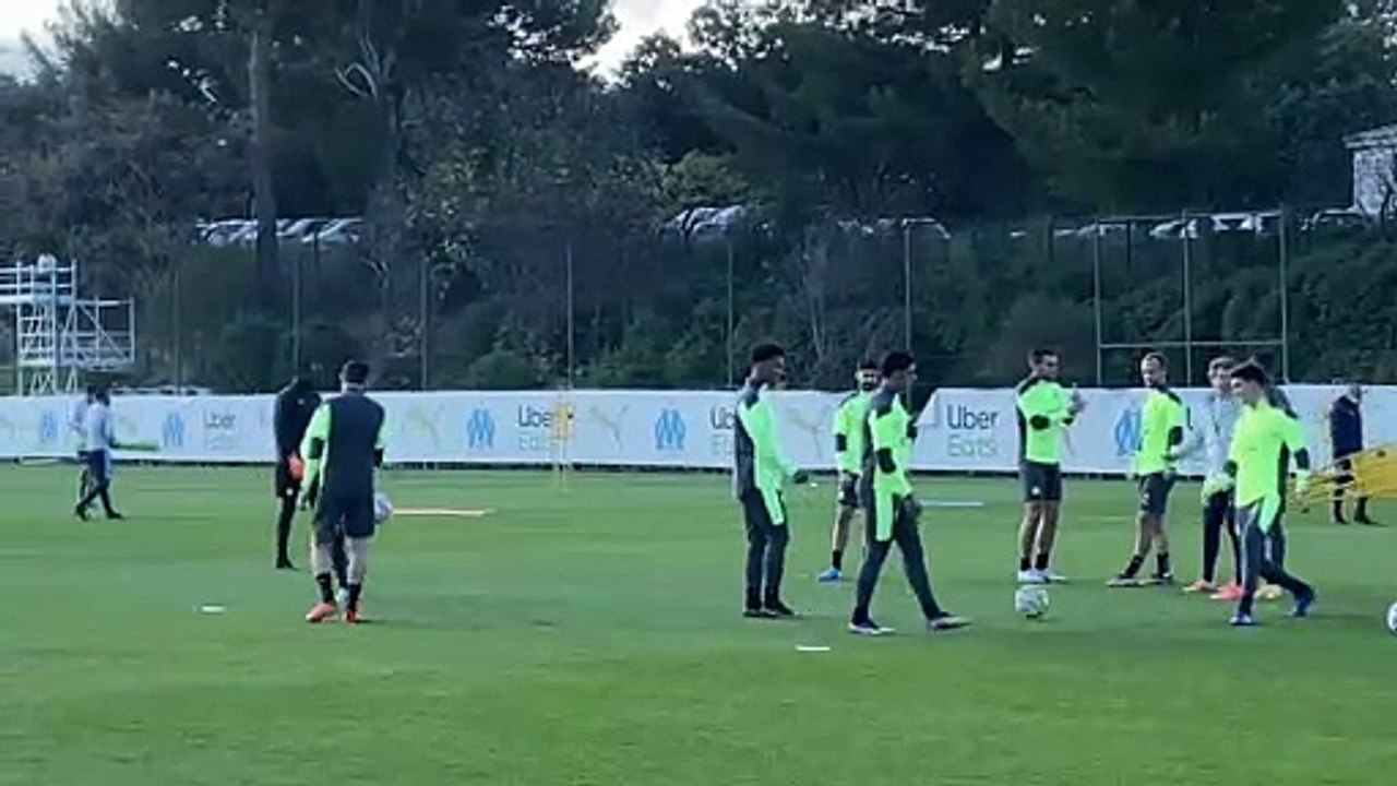 OM-Porto : dernier entraînement sous le soleil et sans Radonjic