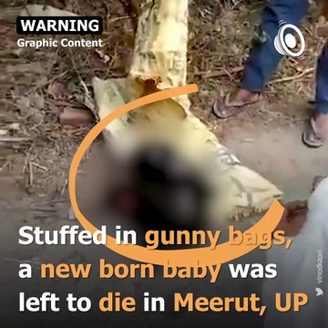 New Born Baby Found On The Side Of A Road In Meerut, Baby Girl Survives And Undergoes Treatment