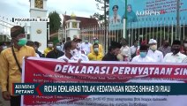 FPI Tak Terima Penolakan Kedatangan Rizieq Shihab, Deklarasi Damai Berujung Ricuh!