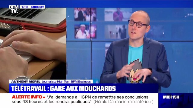 Télétravail : gare aux mouchards - 24/11