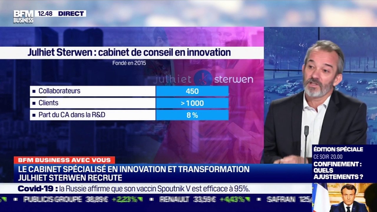 Vous recrutez :Julhiet Sterwen / Les Opticiens Mobiles - 24/11