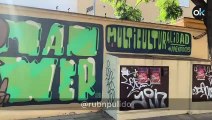El socialista Espadas 'pintarrajea' Sevilla con grafitis de 