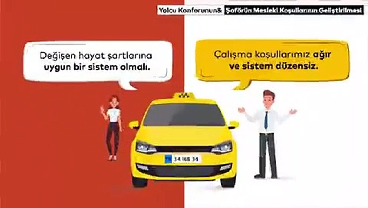 İmamoğlu, "UKOME'ye sunuyoruz" diyerek getirilmesi planlanan yeni taksi sistemini paylaştı