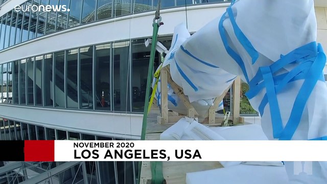 Le requin des Dents de la mer au musée des Oscars de Los Angeles