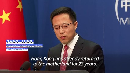 Beijing accuses London of 'colonial mindset' over Hong Kong criticism