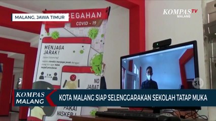 Video herunterladen: Kota Malang Siap Lakukan Sekolah Tatap Muka