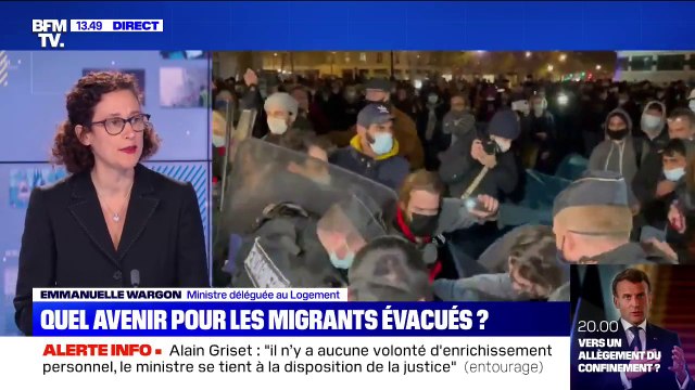 Oui, ces images sont choquantes : Emmanuelle Wargon réagit au démantèlement du camp de migrants à Paris