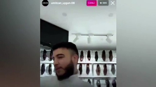 Aleyna Çakır'ın ölümünde baş şüpheli olan Ümitcan Uygun, Instagram'da canlı yayın yaparak Kudurun dedi