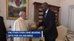 Pope meets NBA players to discuss social justice activism