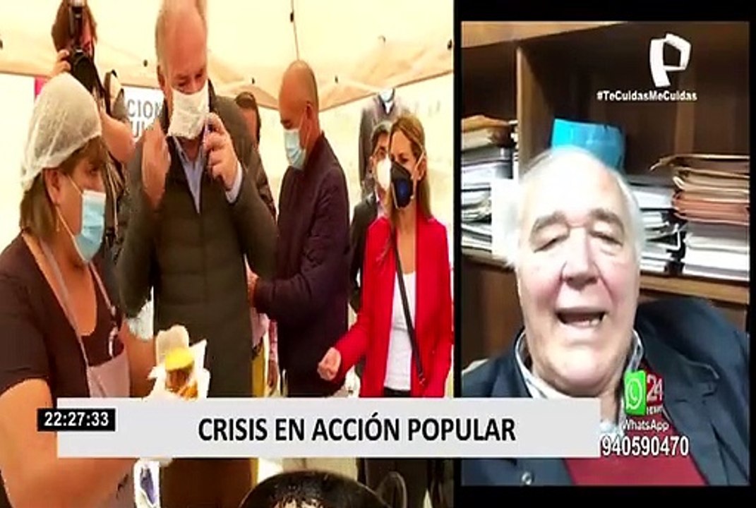 Lescano sobre renuncia de Barnechea a precandidatura: "Él sabía que iba a perder en las internas"