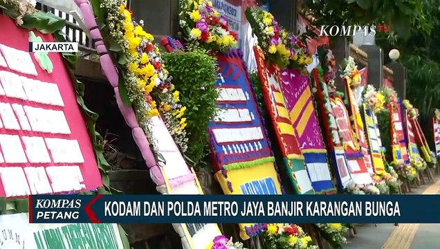 Kodam dan Polda Metro Jaya Banjir Karangan Bunga dari Masyarakat!
