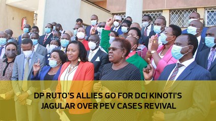 DP Ruto allies go for DCI Kinoti's jugular over PEV cases revival