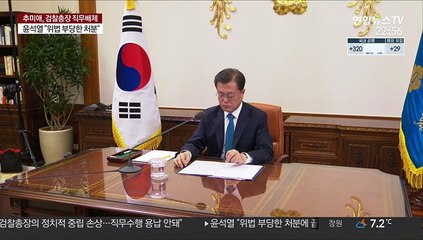 '秋-尹 파국' 직전에 보고받은 문대통령…'침묵'