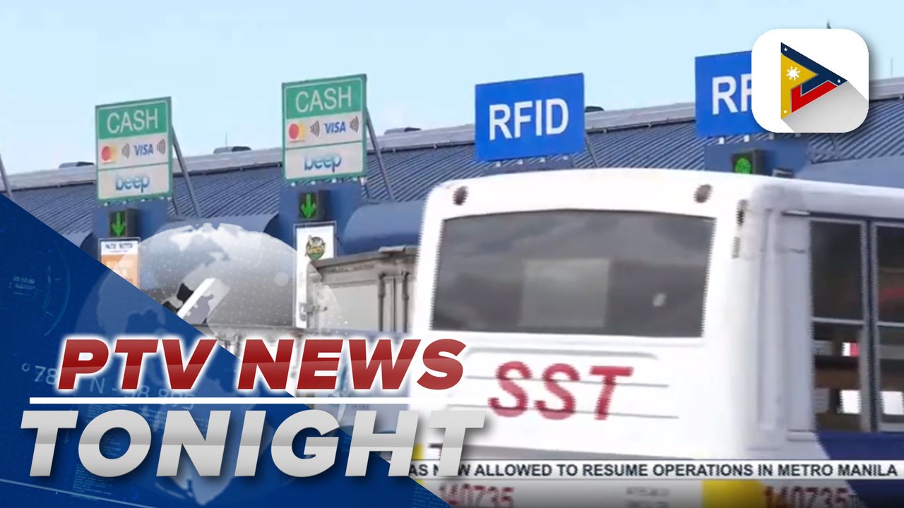 #PTVNewsTonight | DOTr: Motorists with no RFID stickers will not be cited for traffic violation yet