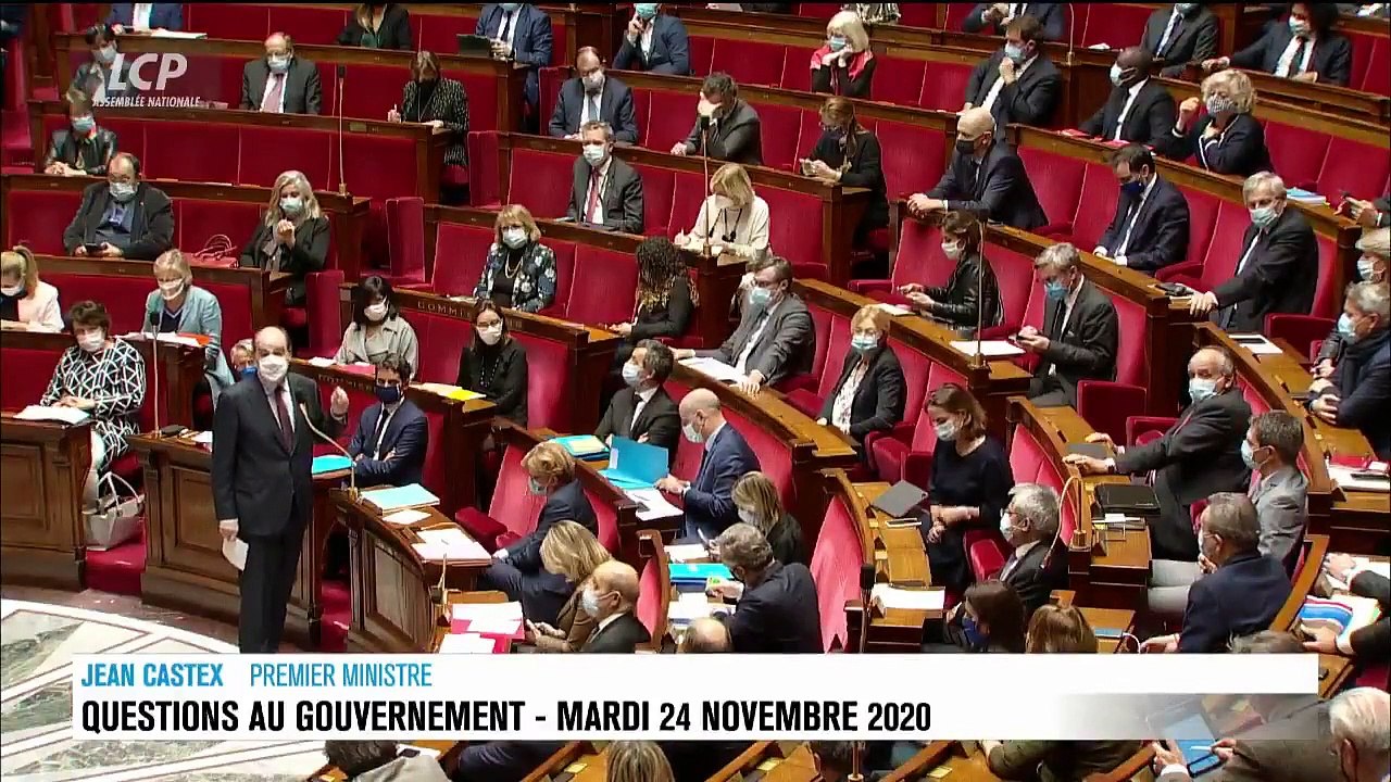 Article controversé de la loi "sécurité globale": Le Premier ministre Jean Castex annonce qu'il saisira lui-même le Conseil constitutionnel, tout en défendant un "excellent texte" - VIDEO