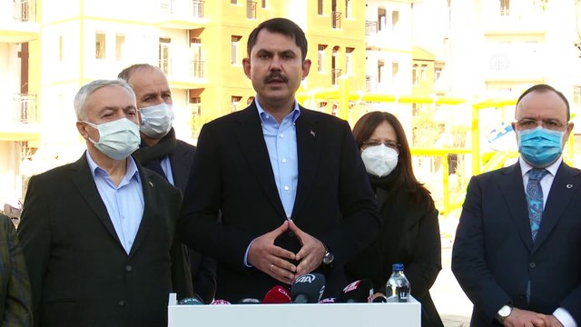 ELAZIĞ - Kurum: '(Depremzedeler için inşa edilen konutlar) Yerinde dönüşüm yapıyoruz, bu çok önemli bir proje'