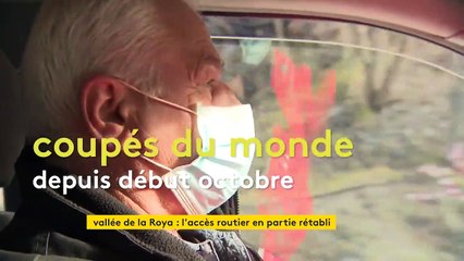L'ouverture d'une route provisoire vers Tende : une lumière au bout du tunnel pour les sinistrés de la vallée de la Roya