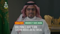 #Dakar2021 -HRH Prince Khalid Bin Sultan Abdullah Al Faisal, Saudi Automobile & Motorcycle Federation