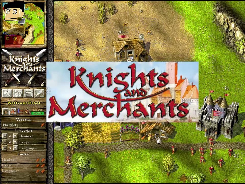 Knights and Merchants Let's Play 10: Weinfelder für den Winzer
