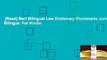 [Read] Merl Bilingual Law Dictionary-Diccionario Juridico Bilingue  For Kindle