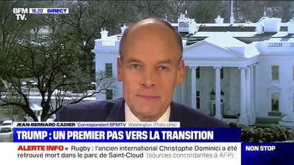 Le premier pas de Donald Trump au processus de transition avec Joe Biden