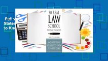 Full version  50 Real Law School Personal Statements: And Everything You Need to Know to Write