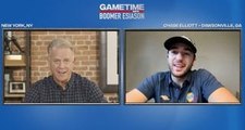 Chase Elliott talks Bristol dirt with Boomer Esiason