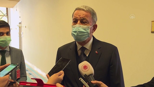 TBMM - Bakan Akar: '(Türk ticari gemisinde hukuk dışı arama) Olay tamamen uluslararası hukuka aykırı, yanlış yapılmıştır'