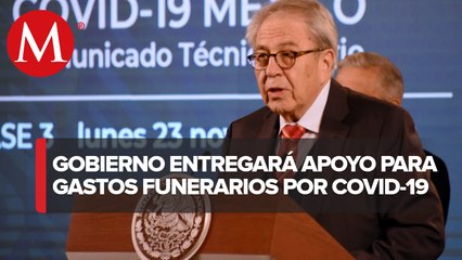 Gobierno dará apoyo para gastos funerarios de víctimas de coronavirus