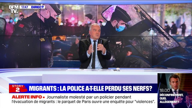 Story 2 : La police a-t-elle perdu ses nerfs lors d'une évacuation d'un camp de migrants ? - 24/11