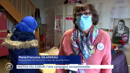 Le Journal - 24/11/2020 - RESTOS DU COEUR / Une campagne exceptionnelle