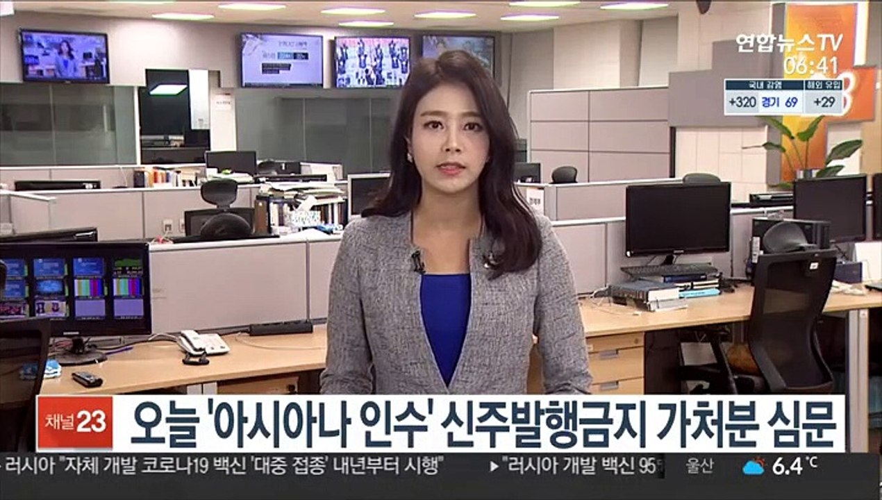 오늘 '아시아나 인수' 신주발행금지 가처분 심문