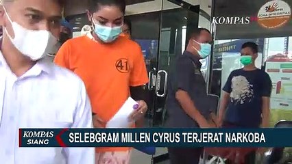 Millen Cyrus Ditangkap dengan Bukti Sabu 0.3 Gram