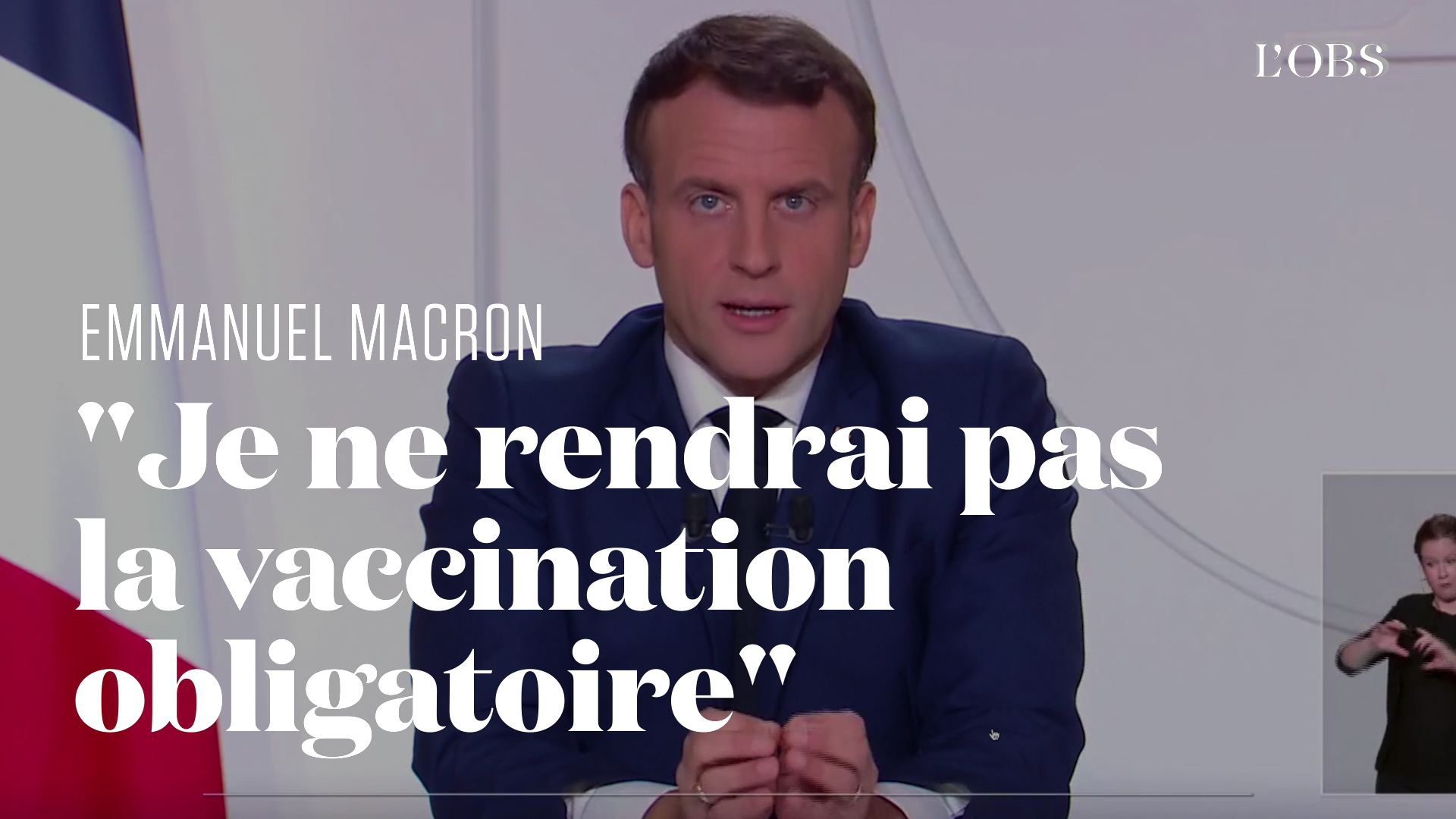 La vaccination contre le Covid-19 pourrait commencer dès fin décembre, annonce Emmanuel Macron