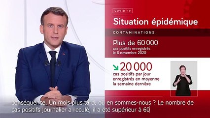 Confinement : les annonces d'Emmanuel Macron