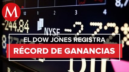 Dow Jones alcanza por primera vez los 30 mil puntos