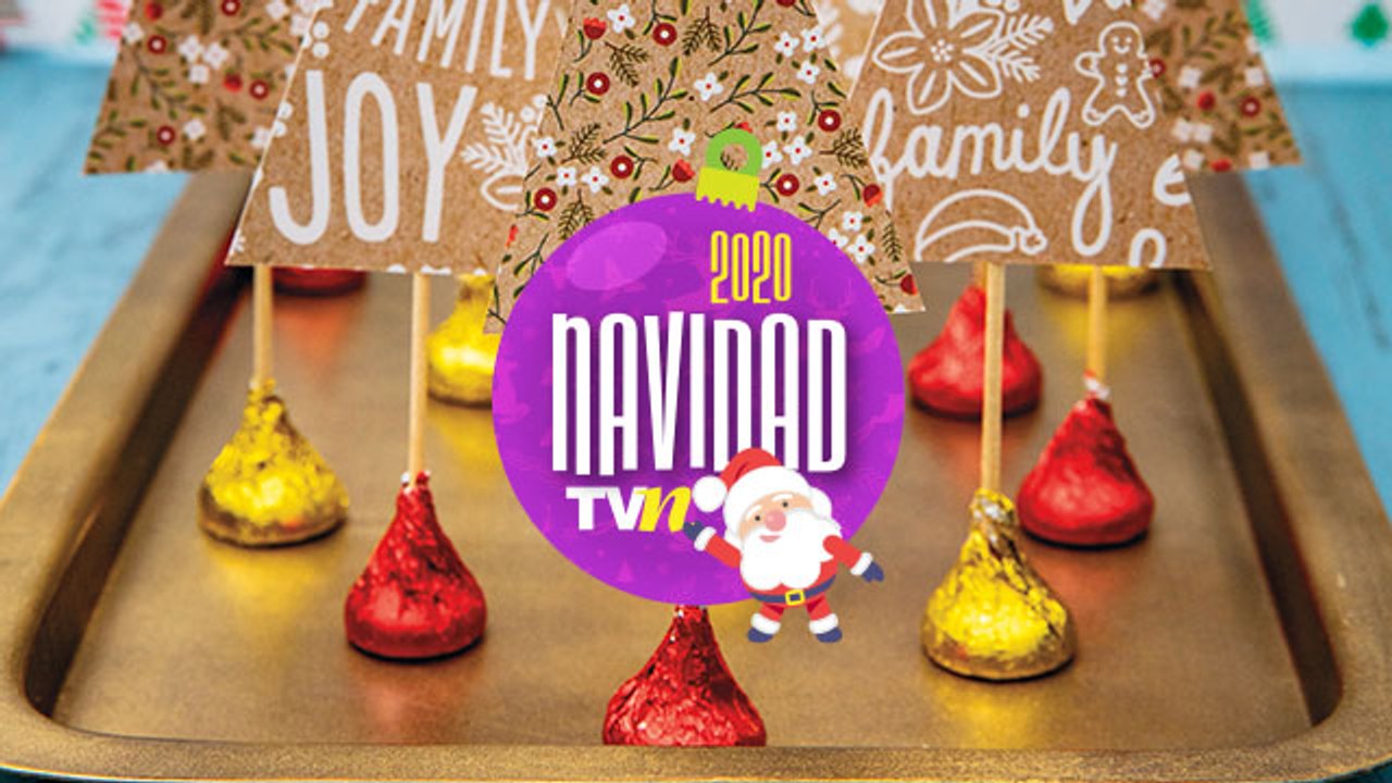 PINOS con mini chocolate, son fáciles de hacer y lo mejor ¡no necesitas hacer una gran inversión!