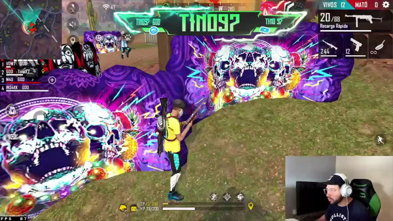free fire muertes graciosas - funny kill